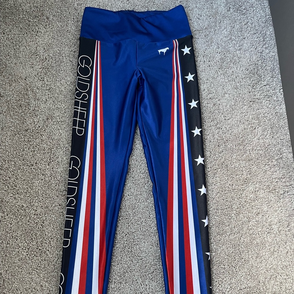 GOLDSHEEP Fourt July Leggings
